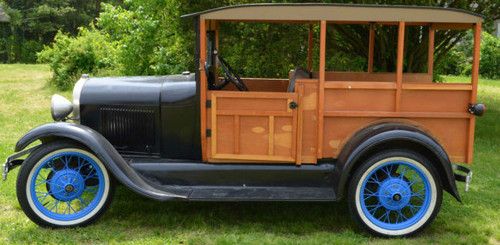 1928 ford model a huckster free shipping all new england "no reserve auction"