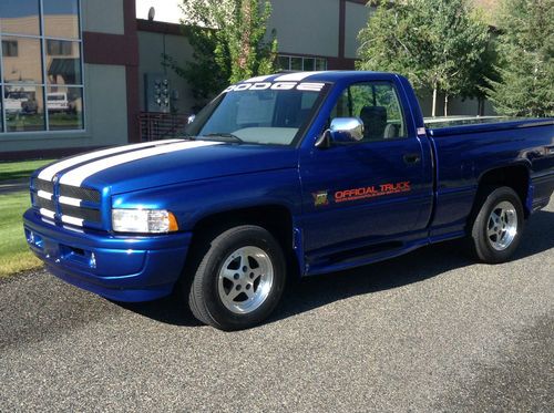 1996 dodge ram 1500 indy pace truck