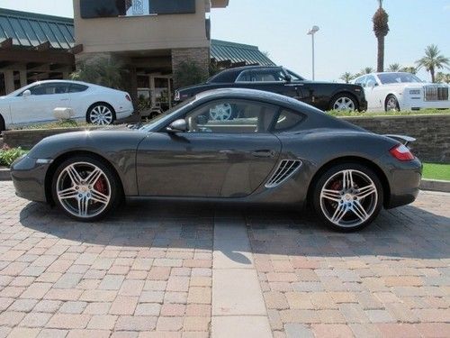 2008 cayman s slate grey tip chrono bose nav sport chrono bi-xenon loaded