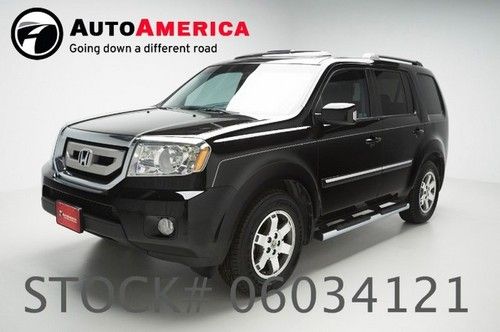 30k low miles 2011 honda pilot 4x4 touring black leather nav entertainment