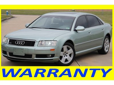 2004 audi a8-l, rust free, navigation,xenon lights,heated setas,warranty availbl