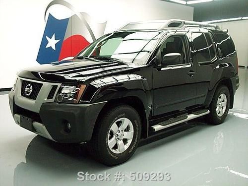 2010 nissan xterra auto side steps roof rack only 51k texas direct auto