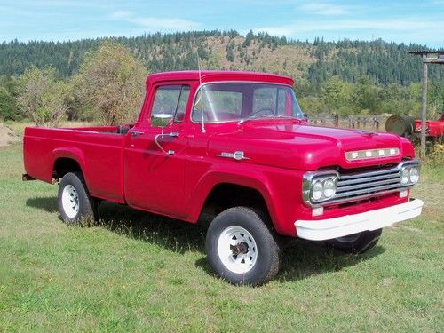1959 Ford F100 4X4, image 4