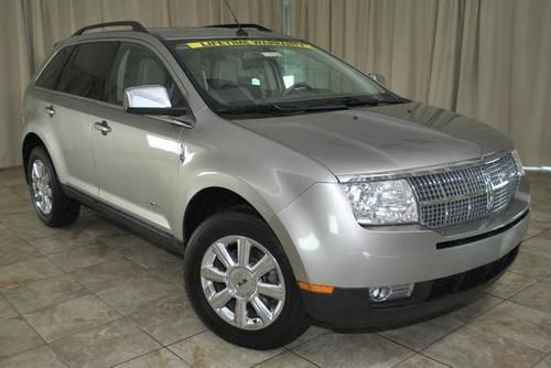 2008 lincoln mkx no accident clean carfax leather lifetime warranty