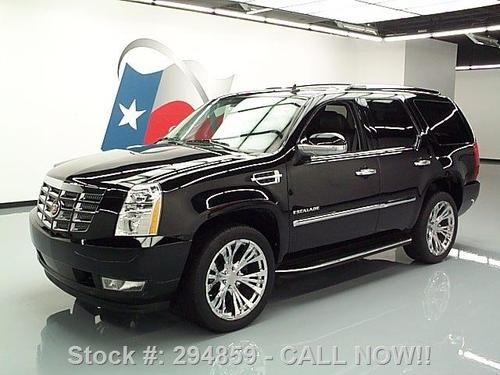 2012 cadillac escalade climate seats nav 22" wheels 14k texas direct auto