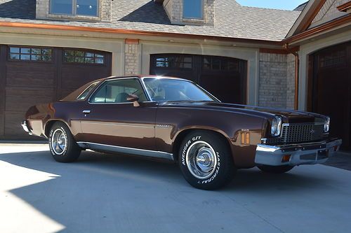 1973 berger chevelle 350 mailbu 10900 miles swivel buckets time capsule 1970