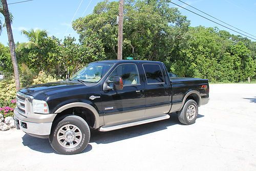 2006 ford f-250 super duty king ranch crew cab pickup 4-door 6.0l