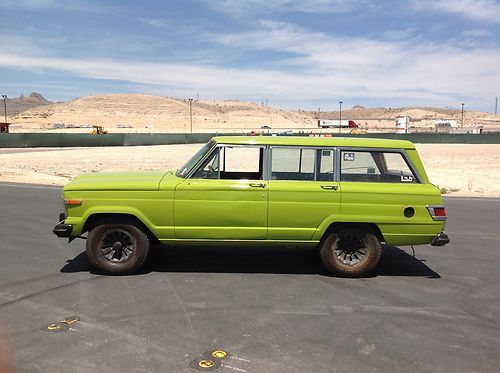 1983 jeep grand wagoneer 4x4 no reserve