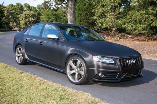 2011 audi s4 titanium, 6-speed manual, vinyl wrap, 39k miles, 0-60 in 4.4 secs