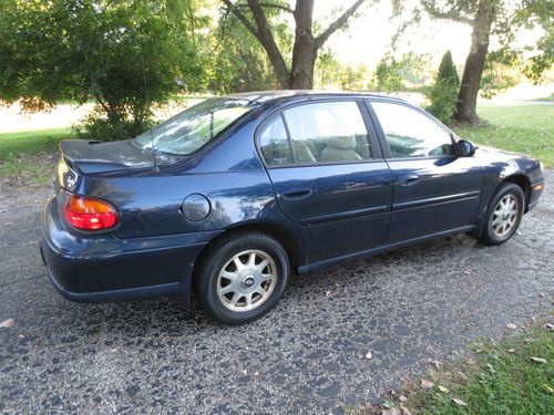 1999 chevy malibu ls, v6, 138500 miles, one-owner, maintained, clean, loaded