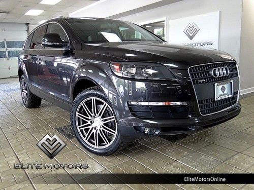 2009 audi q7 3.6l prestige navigation pano roof 7~passenger 1~owner rare find