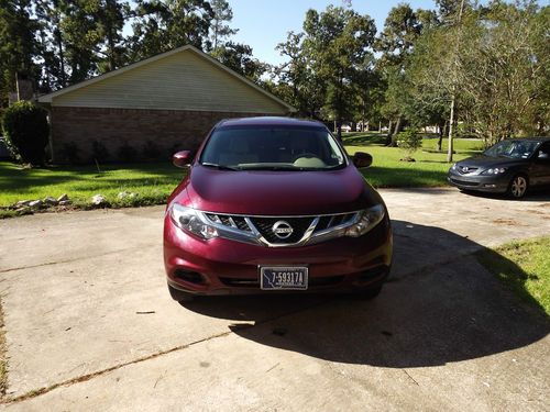 2011 Nissan Murano S AWD Sport Utility 4-Door 3.5L - Burgundy, US $20,500.00, image 4