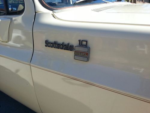 1980' chevy c-10 shortbed pickup-no emissions