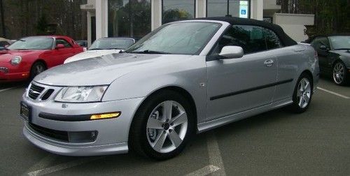 2006 saab 9-3 aero convertible 2-door 2.8l turbo 6-speed