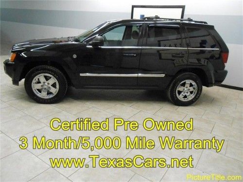 05 grand cherokee limited 4x4 gps navi warranty finance texas