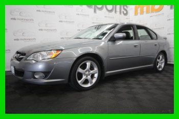 2009 legacy limited 1 owner clean carfax 2.5l 4cyl leather int. sunroof