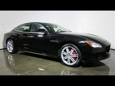 2014 maserati quattroporte granturismo low mileage standard leather interior
