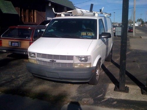 2003 chevrolet astro base extended cargo van 3-door 4.3l gmc safari work van