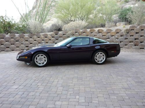1992 corvette black rose 6 speed