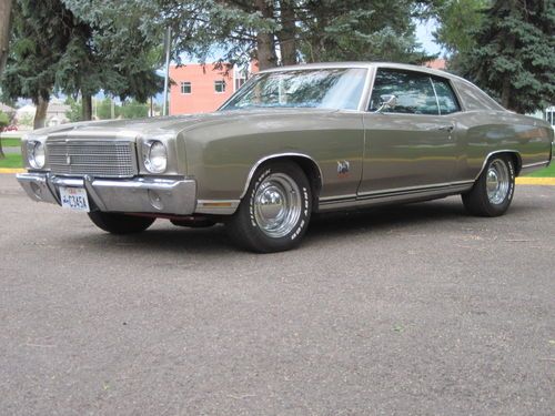 1970 chevrolet monte carlo base 5.7l fuel injected, ram jet 350 cid