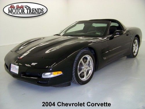 2004 targa top polished wheels hud leather active handling chevy corvette 34k