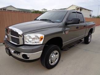 *2008*ram 2500*4x4*quad cab*6.7l cummins turbo diesel*auto*short bed*infinity*