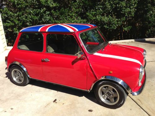 1975 austin mini mkii 998cc right hand drive