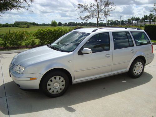 2003 volkswagen jetta gl wagon 4-door 2.0l silver low miles automatic