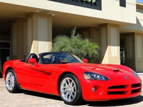 2003 dodge viper srt-10 convertible, only 15k miles, chrome wheels