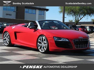 2011 audi r8 2dr conv auto quattro spyder 5.2l