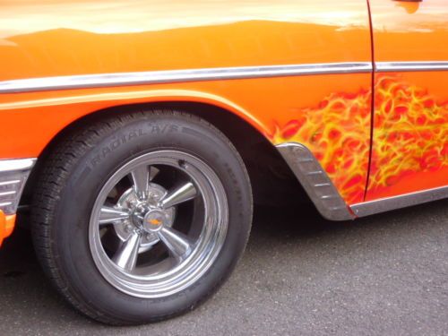 1956 chevy 210 wagon hot rod street rod resto mod body off restoration, image 10
