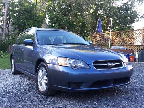 2005 subaru legacy i wagon 4-door 2.5l blue automatic all wheel drive
