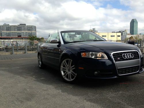 2007 audi s4 cabriolet convertible v8