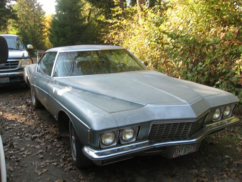 1972 buick riviera base hardtop 2-door 7.5l