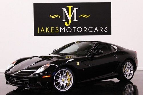 2008 ferrari 599 gtb, only 2500 miles, black/black, highly optioned, pristine!!