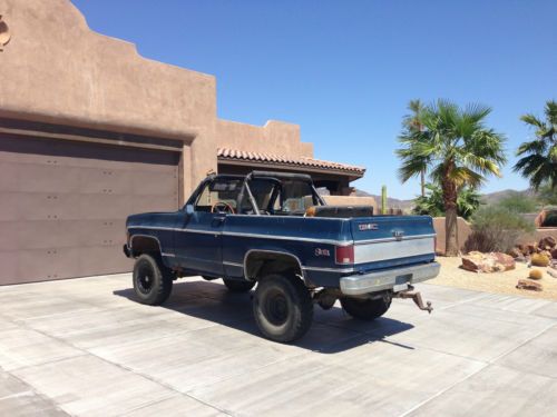 1973 gmc jimmy base sport utility 2-door 5.7l, like chevy blazer