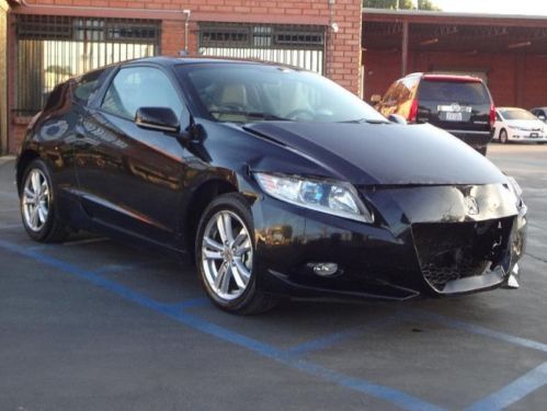 2011 honda cr-z ex damaged salvage runs! hybrid manual trans economical l@@k!!