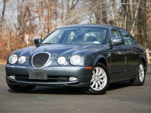 2001 jaguar s type s-type super low 52k miles serviced v8 4.0l clean rare carfax