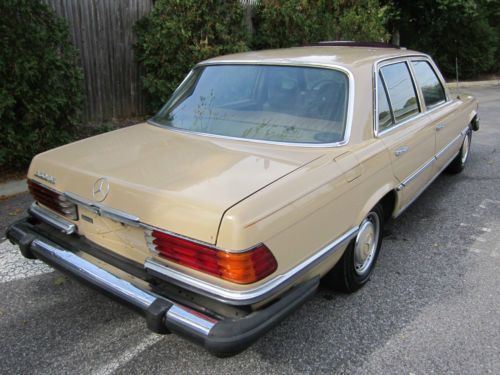1974 MERCEDES BENZ 450 SE GARAGE KEPT  40 YEAR OLD TIME CAPSULE  GREAT CONDITION, image 4