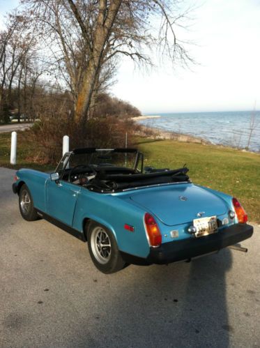 Gorgeous, Sporty, Fun - 1975 MG Midget 1500 - Teal/Blue with Black Interior, US $4,500.00, image 3