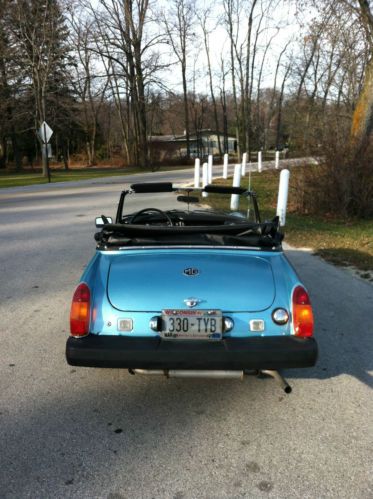 Gorgeous, Sporty, Fun - 1975 MG Midget 1500 - Teal/Blue with Black Interior, US $4,500.00, image 4