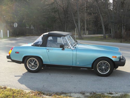 Gorgeous, Sporty, Fun - 1975 MG Midget 1500 - Teal/Blue with Black Interior, US $4,500.00, image 8