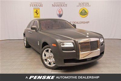 2010 rolls royce ghost~matte black~camera package~panoroof~rear entertainment~
