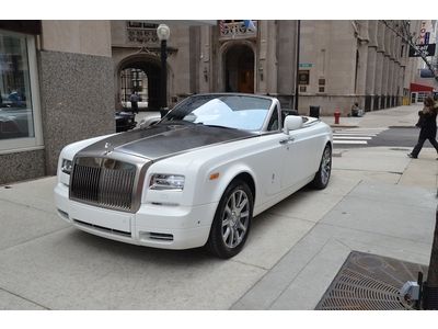 2013 rolls royce phantom drophead coupe.  matt english white. only one out there