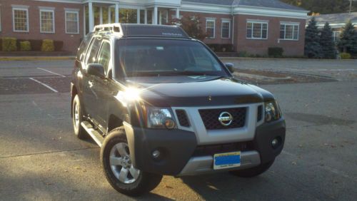 2009 nissan xterra s 4wd 4dr auto super black