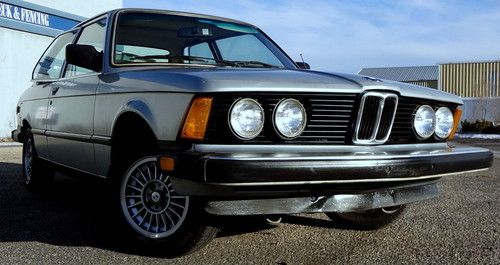 Beautiful california, all original 1983 bmw 320i, 1 owner, 5-speed, factory ac