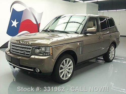 2011 land rover range rover 4x4 supercharged sunroof!! texas direct auto