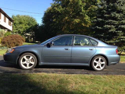 2005 subaru legacy gt limited *original owner* service records - manual trans