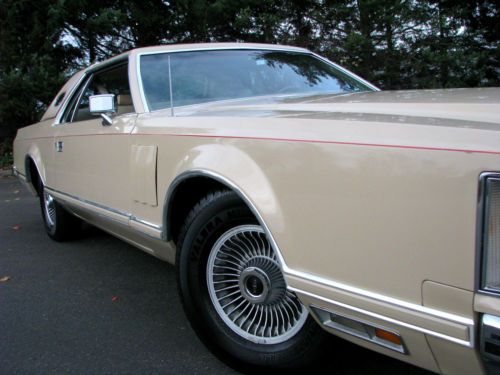 1978 Lincioln Mark V -CARTIER DESIGNER SERIES; ONE-FAMILY OWNED, image 6