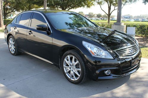 2012 infiniti g37xs sport  all wheel drive 4dr sedan infinity g37 no reserve